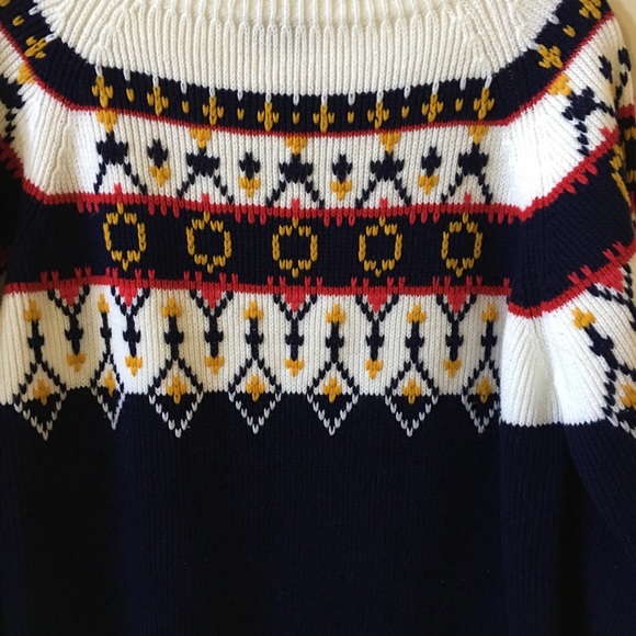Nordic pattern sweater size M - Picture 4 of 5